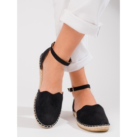 Vinceza women's espadrilles with a black buckle 2