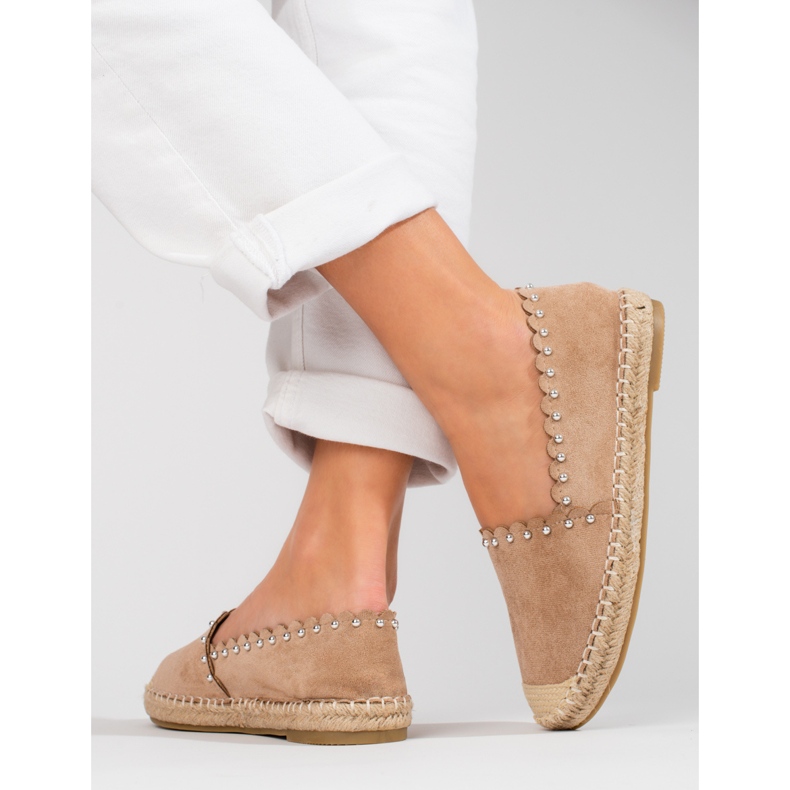 Women's Vinceza beige espadrilles 2