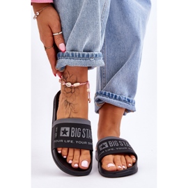 Women's Light Slippers Big Star LL274732 Black 1