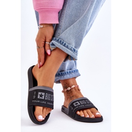 Women's Light Slippers Big Star LL274732 Black 2