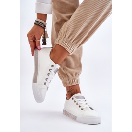 PS1 Women's Low Sneakers With Jets White-Silver Demira 1