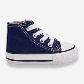 Children's High Sneakers Navy Blue Filemon 1 Children's High Sneakers Navy Blue Filemon 1