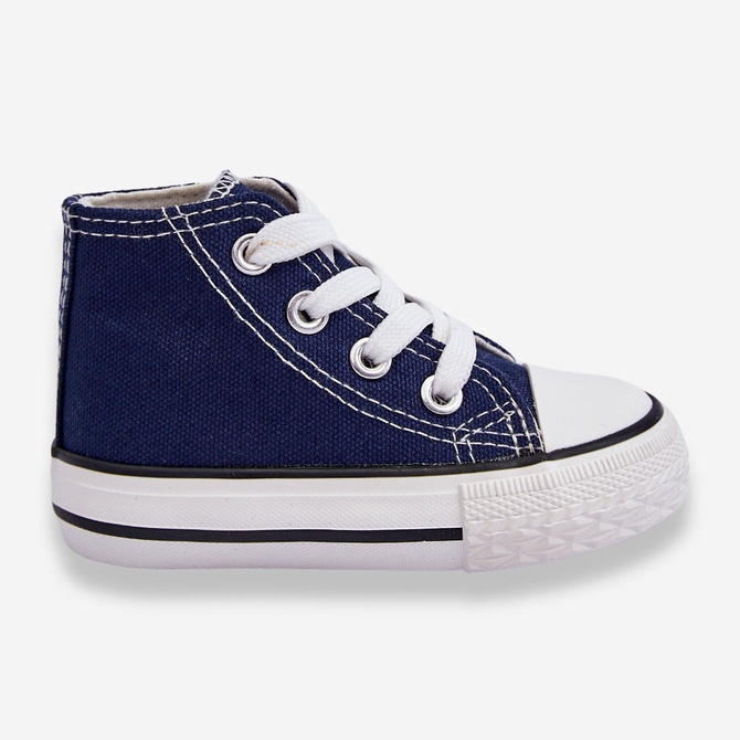 Children's High Sneakers Navy Blue Filemon 1 Children's High Sneakers Navy Blue Filemon 1