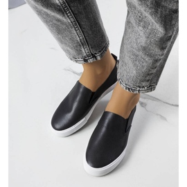 PA1 Shelia black eco-leather sneakers 1