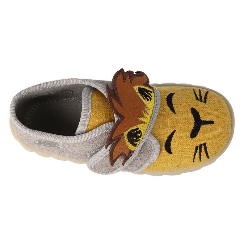 Befado children's shoes 465P109 grey yellow 4