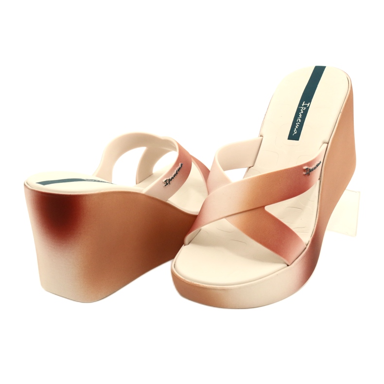 Wedge slippers Ipanema 83423 Colore Fem AI973 Beige/Brown 4