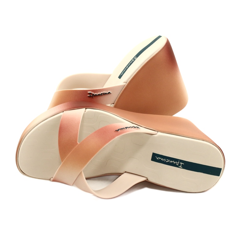 Wedge slippers Ipanema 83423 Colore Fem AI973 Beige/Brown 5