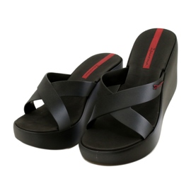 Wedge slippers Ipanema 83423 Colore Fem AI975 Black/Grey 3 Wedge slippers Ipanema 83423 Colore Fem AI975 Black/Grey 3