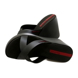 Wedge slippers Ipanema 83423 Colore Fem AI975 Black/Grey 5 Wedge slippers Ipanema 83423 Colore Fem AI975 Black/Grey 5