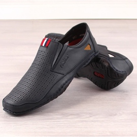Rieker 06367 navy blue men's navy blue shoes 2