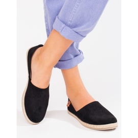 Vinceza women's lightweight espadrilles black 1