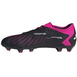 Adidas Predator Accuracy.3 L Fg M GW4602 soccer shoes black black 1