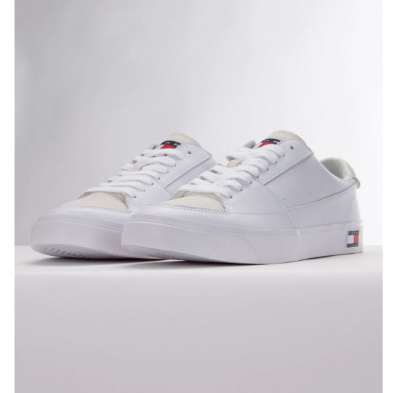 Shoes Tommy Hilfiger Vulcanized Ess M EM0EM01106 Ybr white 1