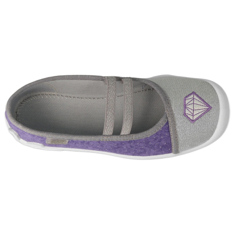 Befado children's shoes 116Y314 purple silver 2
