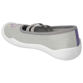 Befado children's shoes 116Y314 violet silver 4 Befado children's shoes 116Y314 violet silver 4