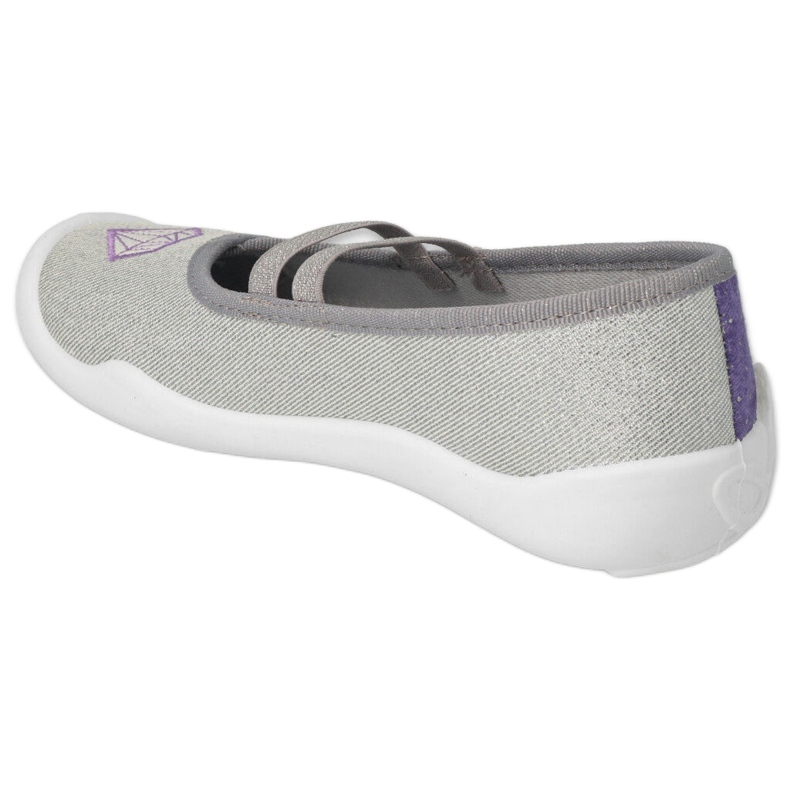 Befado children's shoes 116Y314 purple silver 4