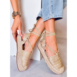 BM Seila Gold espadrilles women's sandals golden 2