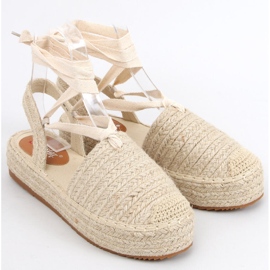 Women's sandals espadrilles Seila Beige 1