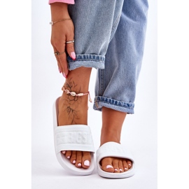 Women's Fashionable Big Star Slippers LL274A159 White 1