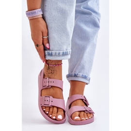 Women's Light Sandals Big Star LL274744 Purple 1