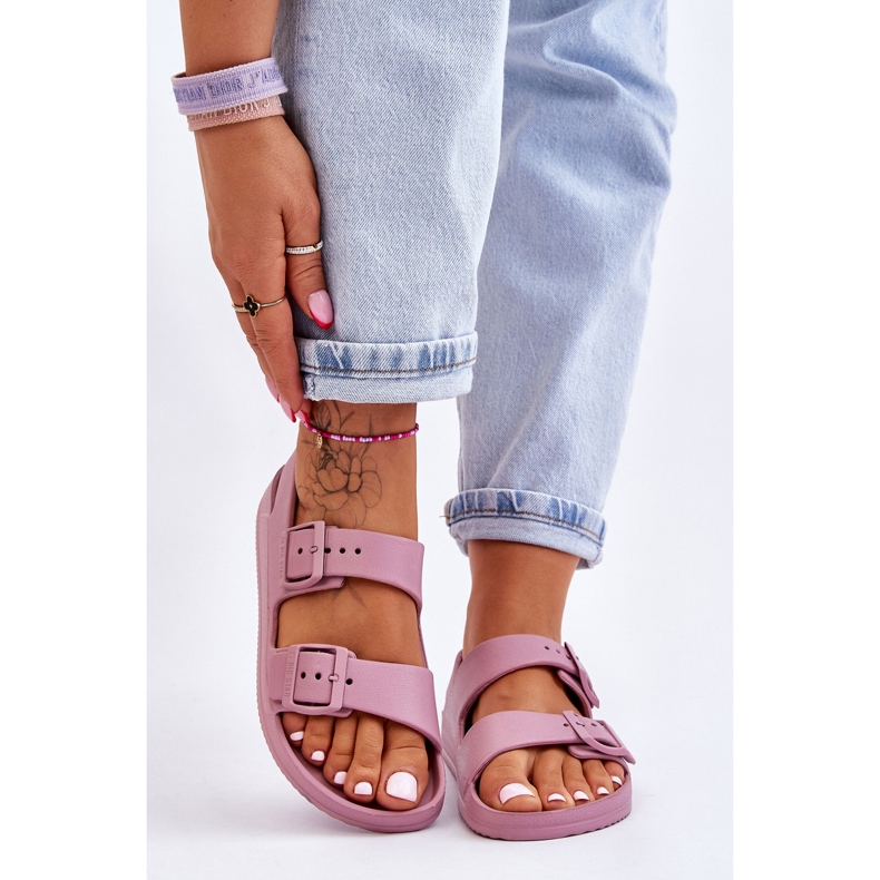 Women's Light Sandals Big Star LL274744 Purple 1