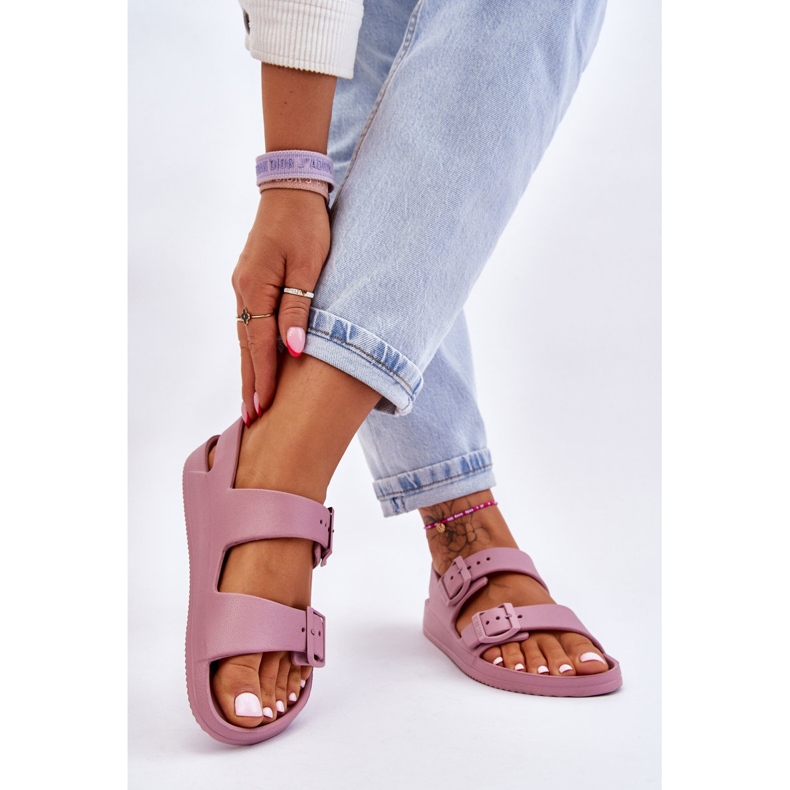 Women's Light Sandals Big Star LL274744 Purple 2