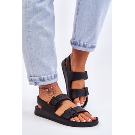 Women's Big Star Light Sandals LL274745 Black 5