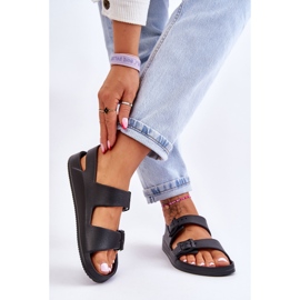 Women's Big Star Light Sandals LL274745 Black 3