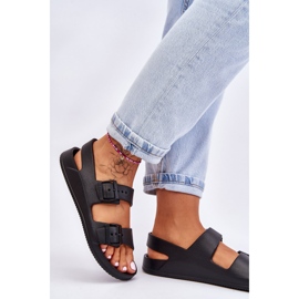 Women's Big Star Light Sandals LL274745 Black 4