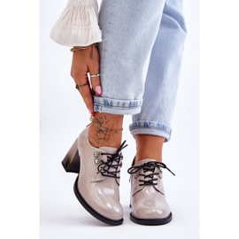 S.Barski Fashionable High Heels Light Gray Darren grey 1