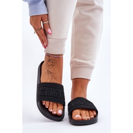 Women's Fashionable Big Star Slippers LL274A158 Black 1
