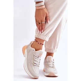 Comfortable Memory Foam System Big Star Sports Shoes LL274336 Beige 2