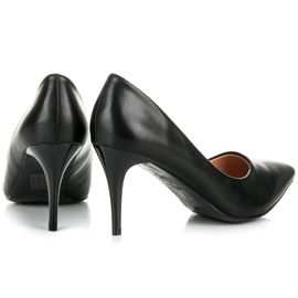 Ideal Shoes Black high-heels 3