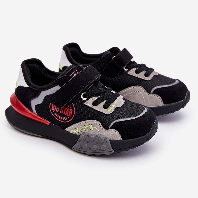 Children's Sneakers Memory Foam System Big Star LL374224 Black 1