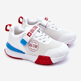 Low Children's Sports Shoes Memory Foam System Big Star LL374213 White 1 Low Children's Sports Shoes Memory Foam System Big Star LL374213 White 1