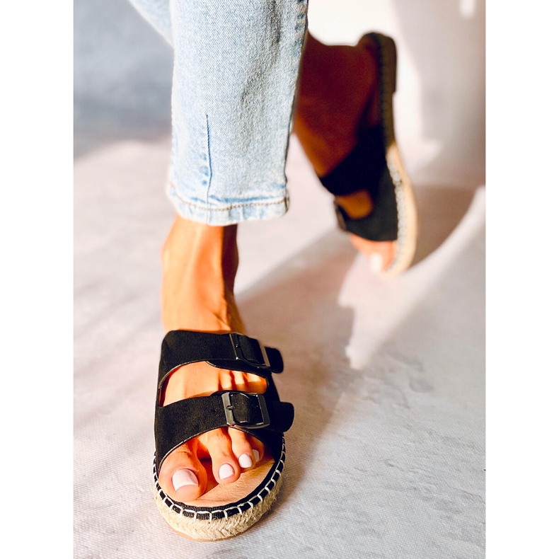 BM Maina Black espadrilles 1