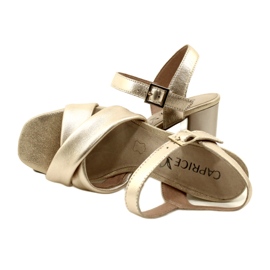 Caprice Women's Sandals 9-28302-20 969 Gold Metallic golden 5 Caprice Women's Sandals 9-28302-20 969 Gold Metallic golden 5