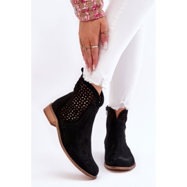Suede Boots Nicole 2791/028 Black 1 Suede Boots Nicole 2791/028 Black 1