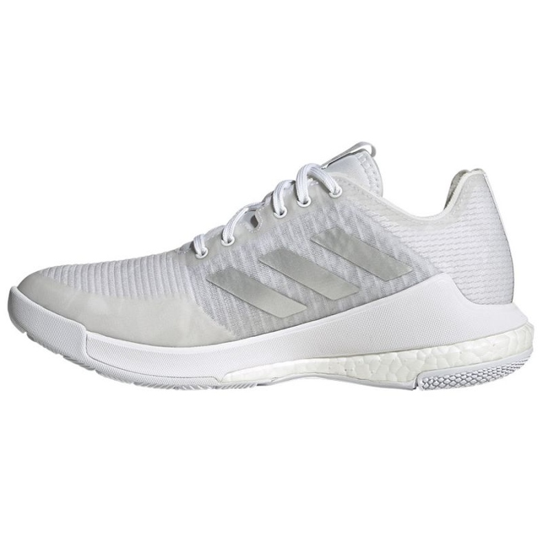 Volleyball shoes adidas CrazyFlight W HR0635 white white 1