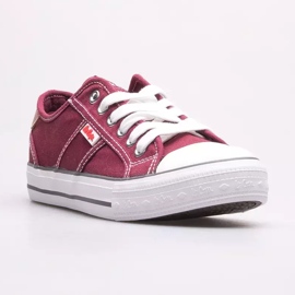 Lee Cooper LCW-22-31-0864L women's sneakers red 1