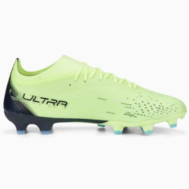 Puma Ultra Match FG/MG M 106900 01 football shoes aquamarine green 1
