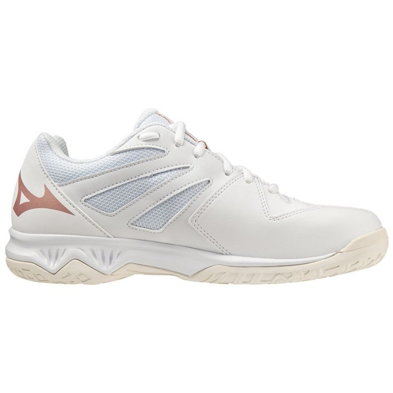 Mizuno Thunder Blade 3 W volleyball shoes V1GC217036 white white 1