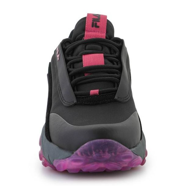 Fila shoes sales pink and black