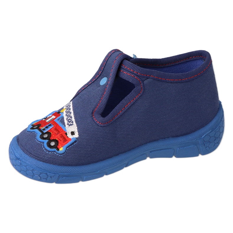 Befado children's slippers with a clasp 540P001, navy blue 1