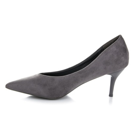 Seastar Pumps On Low Heels grey 1