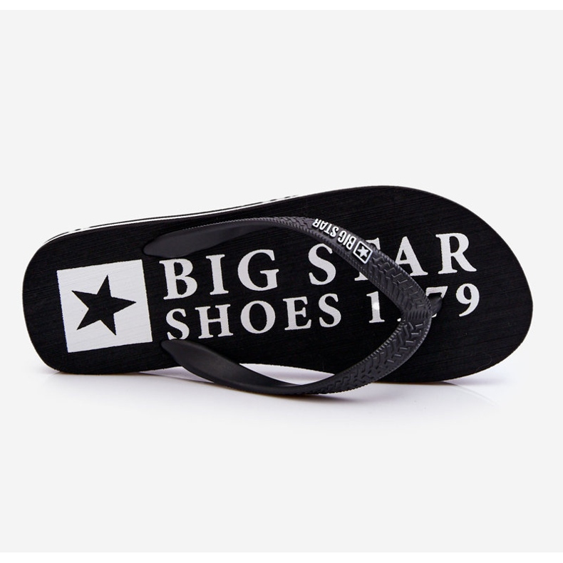 Men's Light Flip Flops Big Star LL174444 Black 1 Men's Light Flip Flops Big Star LL174444 Black 1