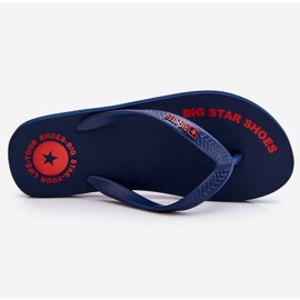 Men's Flip Flops Big Star LL174424 Navy Blue black 1 Men's Flip Flops Big Star LL174424 Navy Blue black 1