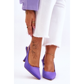 Classic Purple Whitley Spitz High Heels violet 1