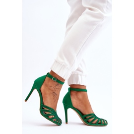 FS1 Fashionable Jaylen Green High Heels With Rhinestones 2