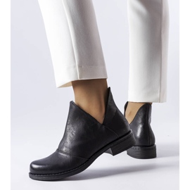Black ankle boots from Lacombe 1